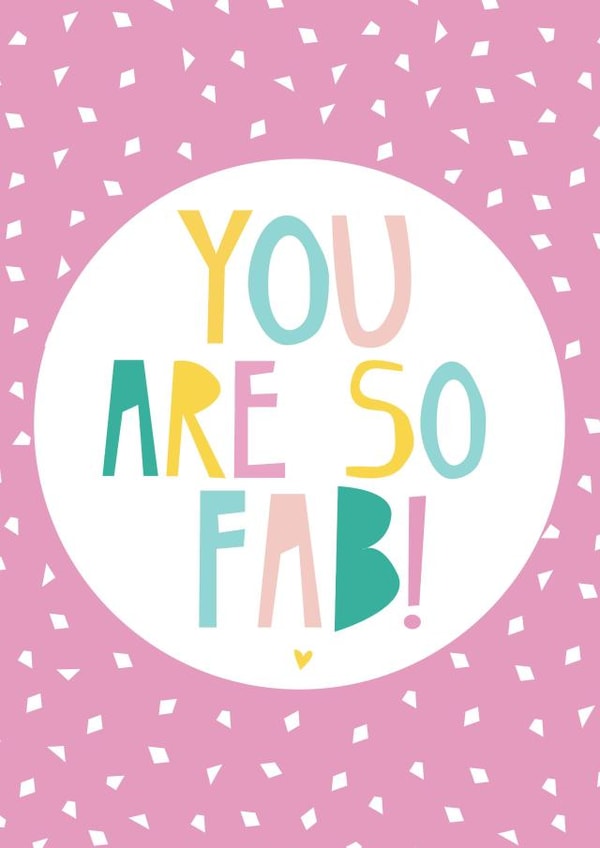 you are Love & Friendship Card 14433 created by Ooh I Like That Design