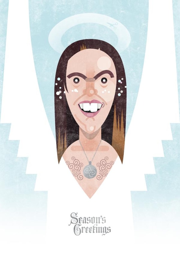 Xmas Slade Card 38220 created by Paul Burgess