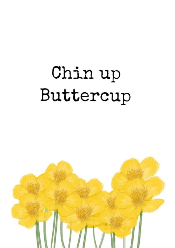 chin up Thinking of you Card 11654 created by Made_by_mayfly