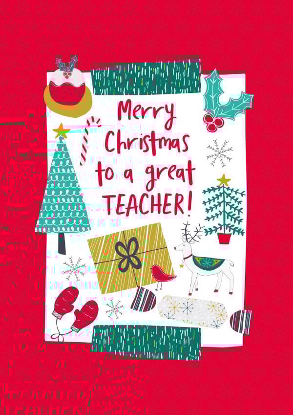 merry xmas Christmas Card 1696 created by Jessica Hogarth