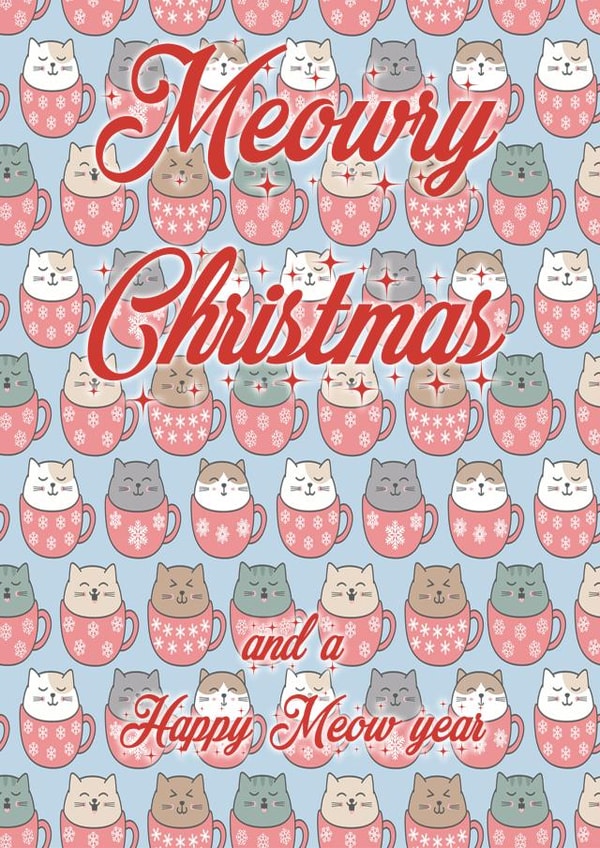 cats christmas Card 35934 created by Steven Hayhurst