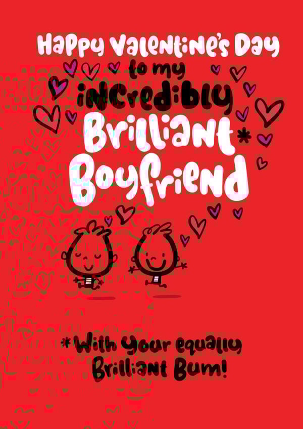 brilliant boyfriend created by Pink wink