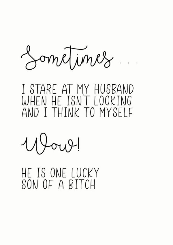 sometimes stare Anniversary Card 27483 created by The Monochrome Bow