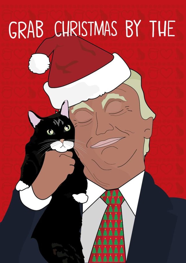 Donald Trump Christmas Card 34671 created by John Wood