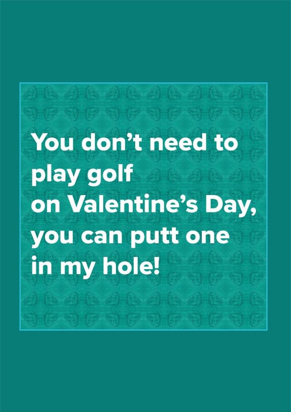 don't need Valentines Day Card 11098 created by Just Spag