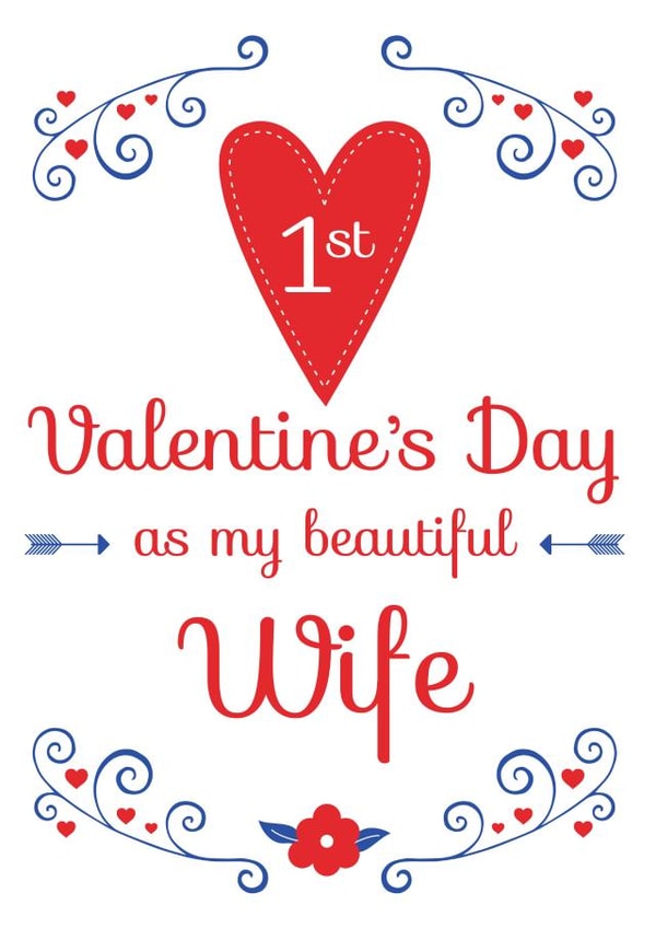 1st beautiful Valentines Day Card 4800 created by Hello Fridays Studio