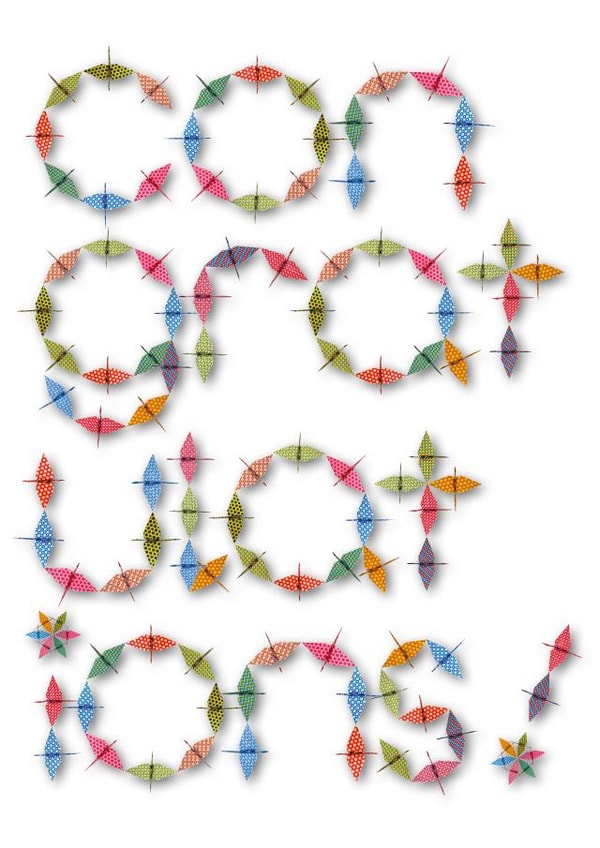 congrats origami Congratulations Card 5502 created by Made by Man