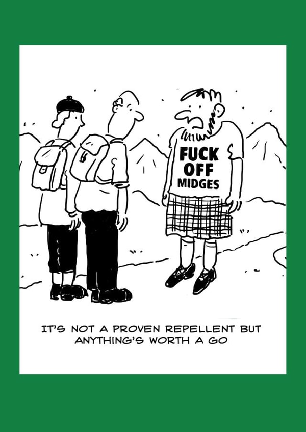 midges mosquitos Card 38246 created by Nigel Sutherland