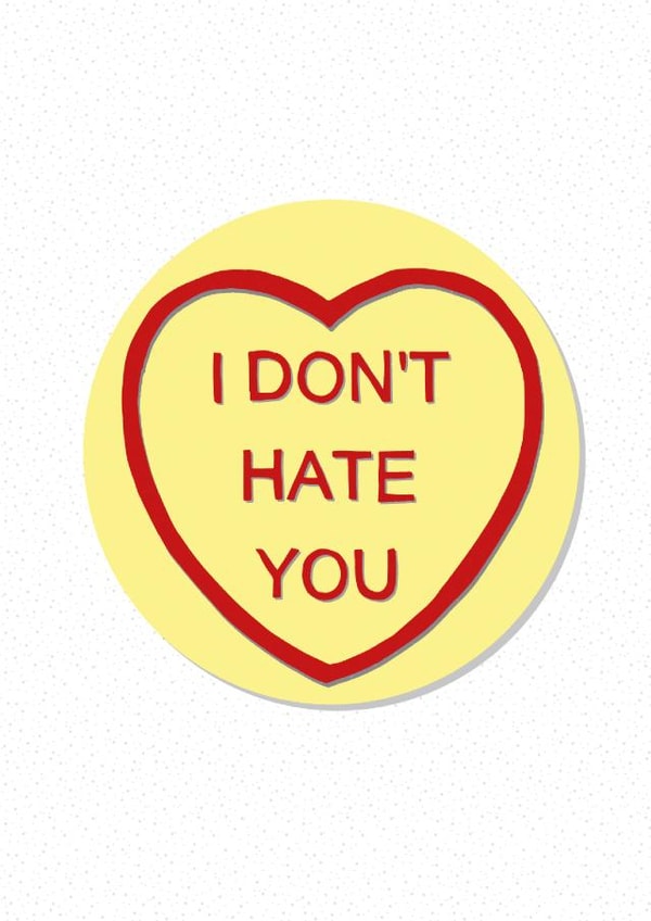 dont hate Valentines Day Card 37189 created by O WHAT A FEELING