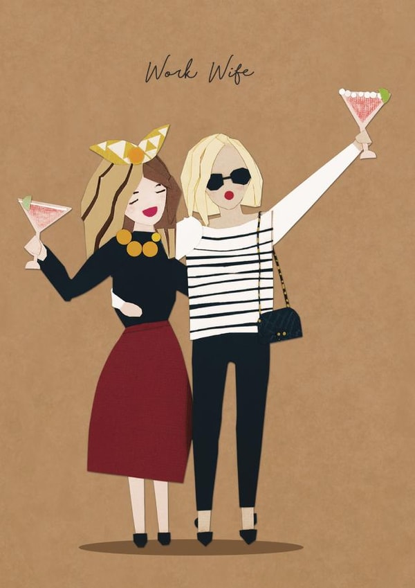 Work Wife Card 38292 created by Tigerlily