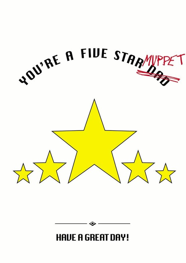 birthday dad Card 31233 created by Rusty Pencil