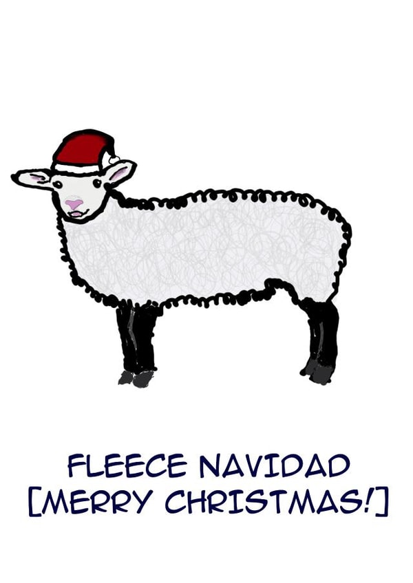 Christmas Sheep Card 29716 created by Ravi Amruth