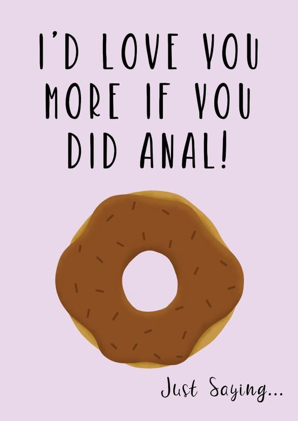 anal sex Valentines Day Card 37695 created by The Laughing Sloth