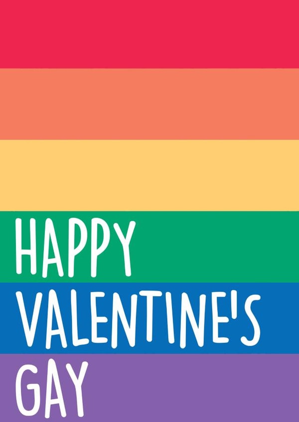 Gay Valentine's Day Card created by Thirty Mussels