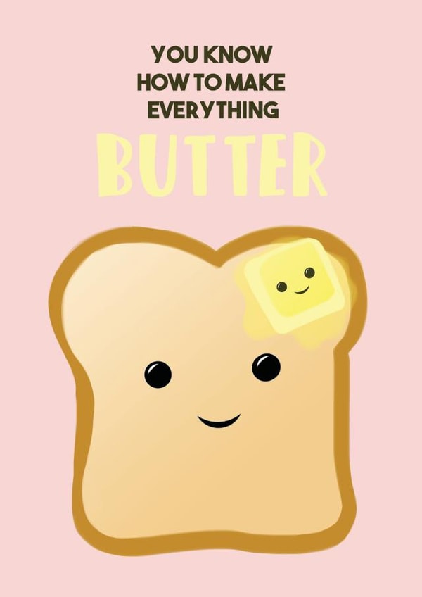 pun funny Love & Friendship Card 36000 created by Tori's Little Bubble