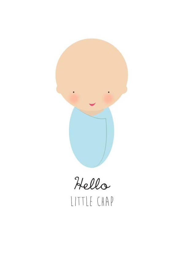 boy little New Baby Card 11240 created by Bells Scambler