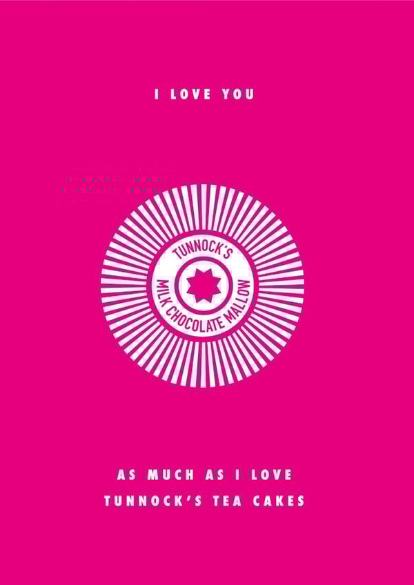 tunnocks teacake Card 28864 created by Wenna Designs