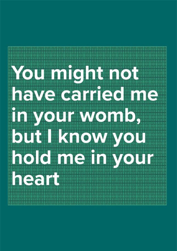 might not Mothers Day Card 11099 created by Just Spag