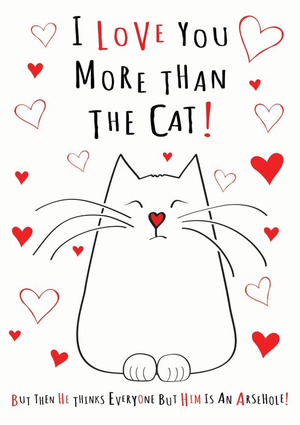 love more Valentines Day Card 34070 created by Kat Pearson