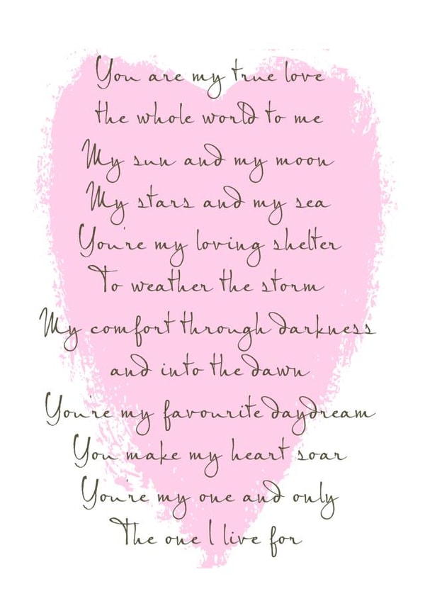 The one I live for card created by Giddy Kipper