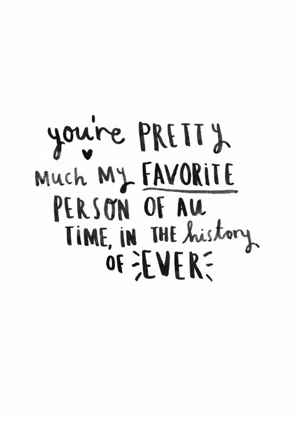 youre pretty Anniversary Card 14652 created by Ellie Ellie