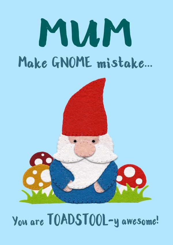 mum make Mothers Day Card 12043 created by Presents Felt