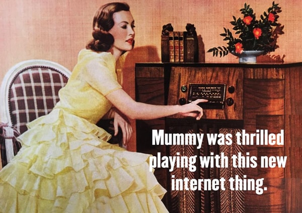 mummy thrilled Mothers Day Card 14572 created by Empty Roll Cards