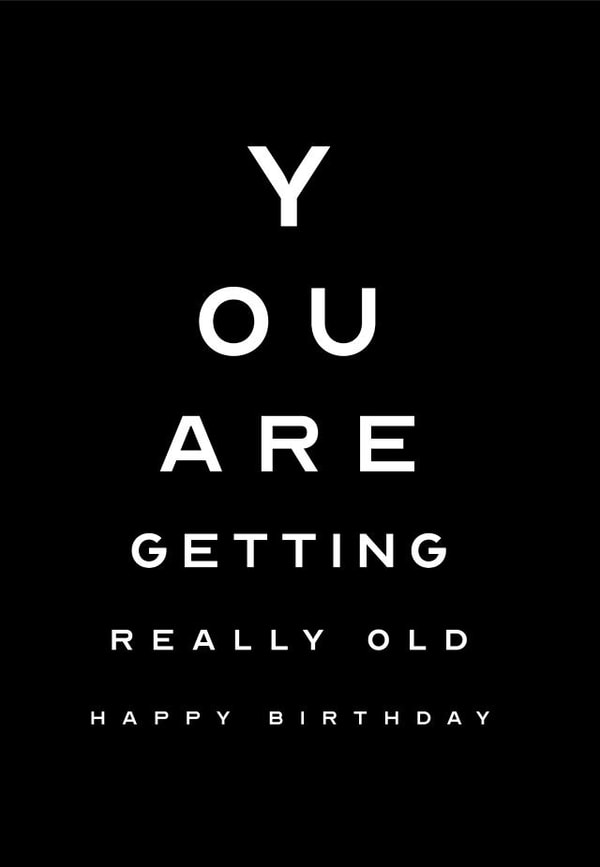 old opticians Birthday Card 14623 created by Victoria Thomas