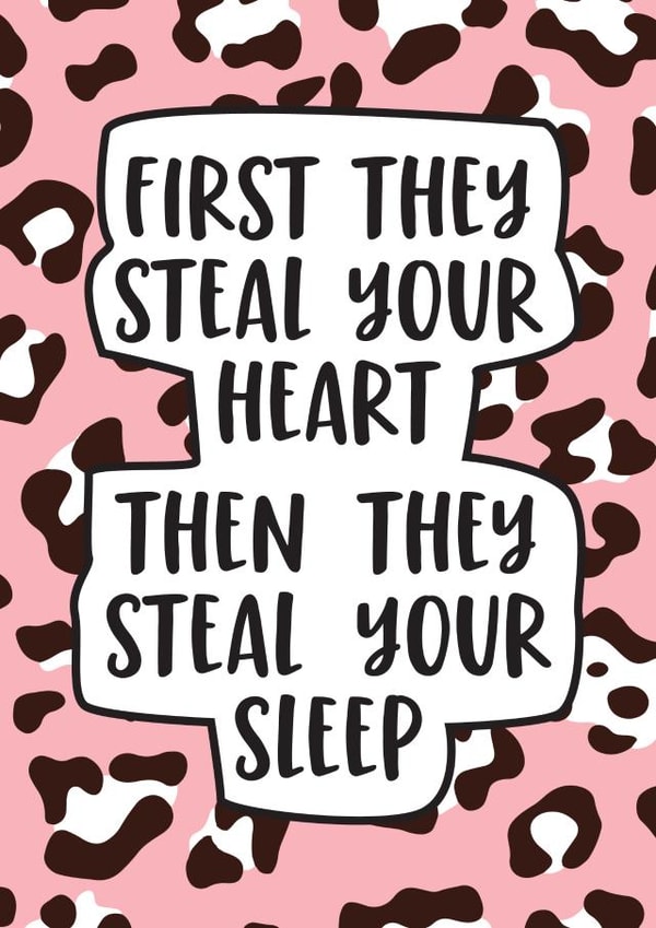 first steal Pregnancy Card 9919 created by Bonnie Blackbird