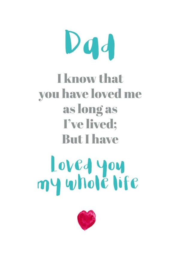 know that Father's Day Card 29038 created by Let's Dream