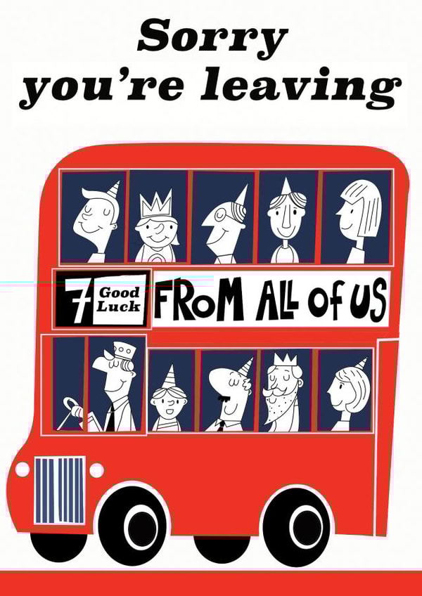 sorry you're Retirement Card 5749 created by Simon Paulson