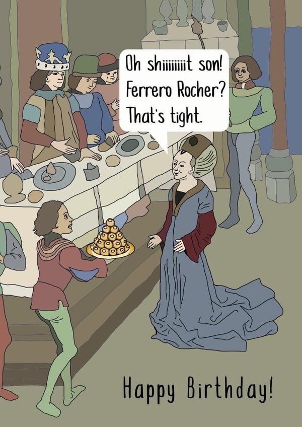 Funny Humour Birthday Card 38681 created by I Do Not Careds