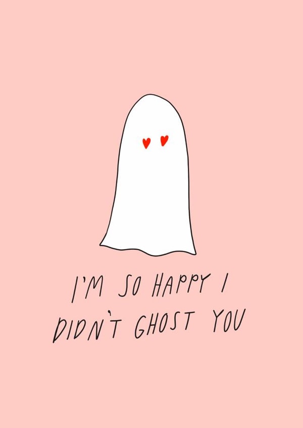 ghost ghosted Valentines Day Card 34151 created by Corrin Strain