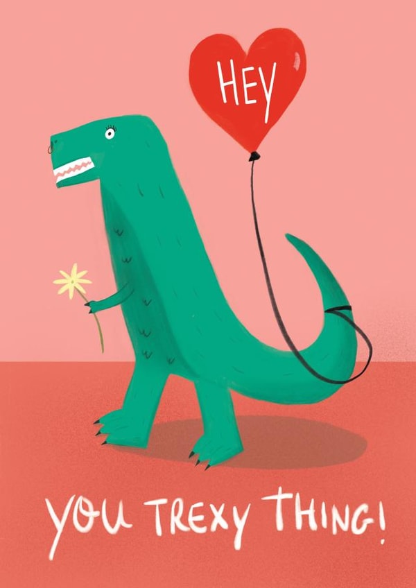 hey trexy Anniversary Card 14257 created by Her Design World