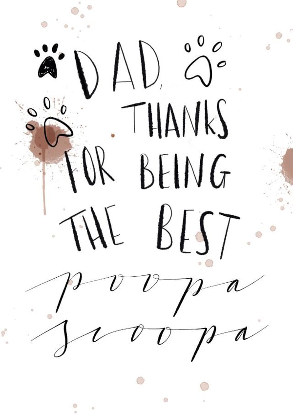 poopa scoopa Father's Day Card 38788 created by Han'made Designs