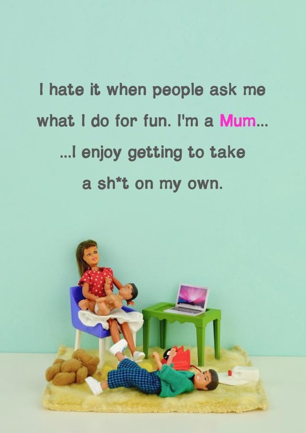 hate when New Baby Card 11469 created by Bold & Bright Cards