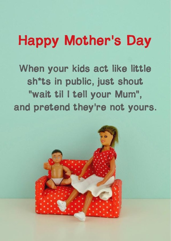 when your Mothers Day Card 11470 created by Bold & Bright Cards