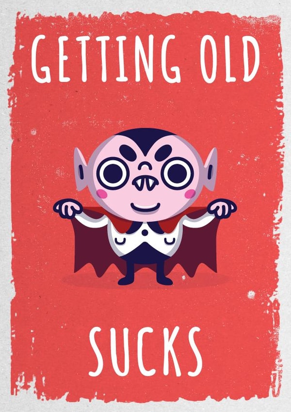 vampire blood Birthday Card 36432 created by Hoborobo