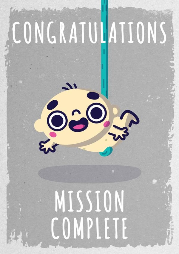 baby mission New Baby Card 13153 created by Hoborobo