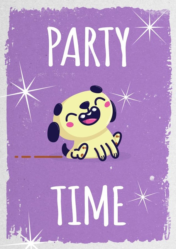 party scoot Birthday Card 13155 created by Hoborobo