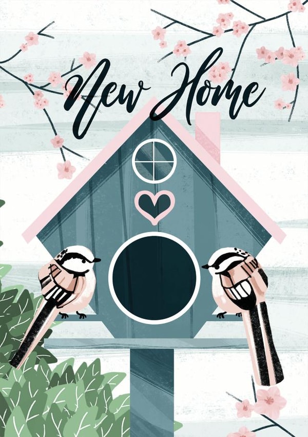 love house New Home Card 6049 created by Katherine Blower
