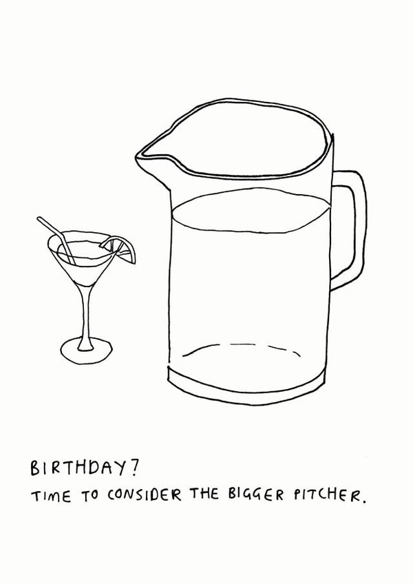 time consider Birthday Card 6636 created by Redback Cards