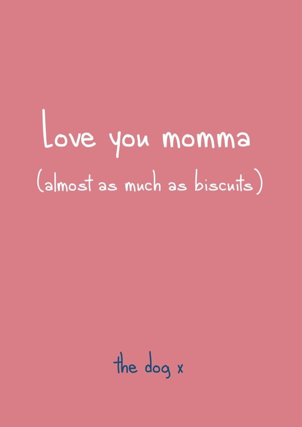 momma almost Mothers Day Card 14102 created by The Buddy Fernandez Card Co.