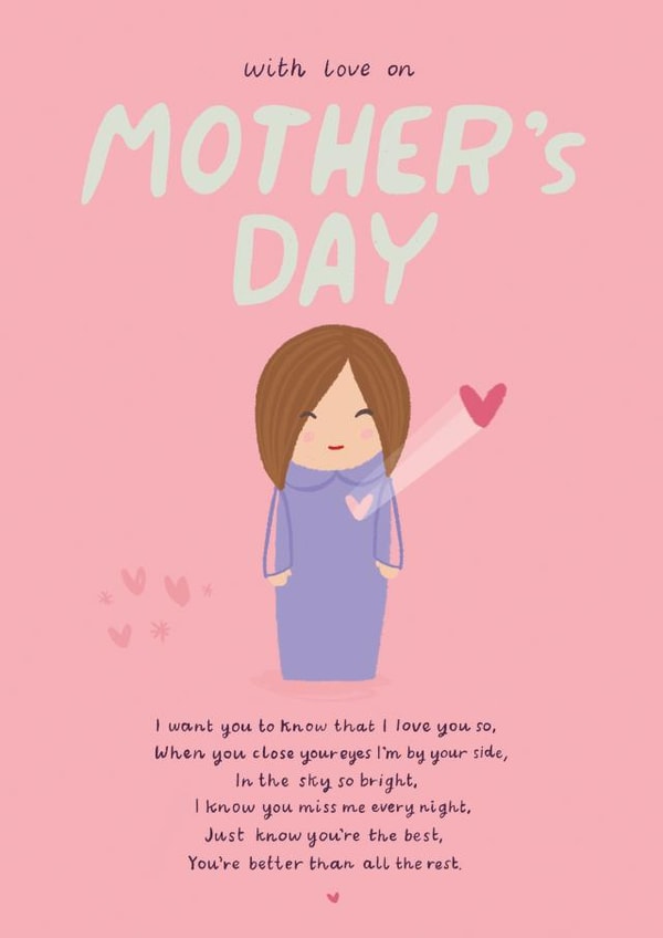Thoughtful Mother's Day card created by Lisa Greener