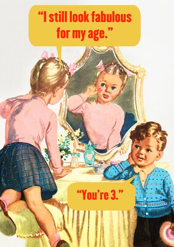 still look Birthday Card 38382 created by Empty Roll Cards