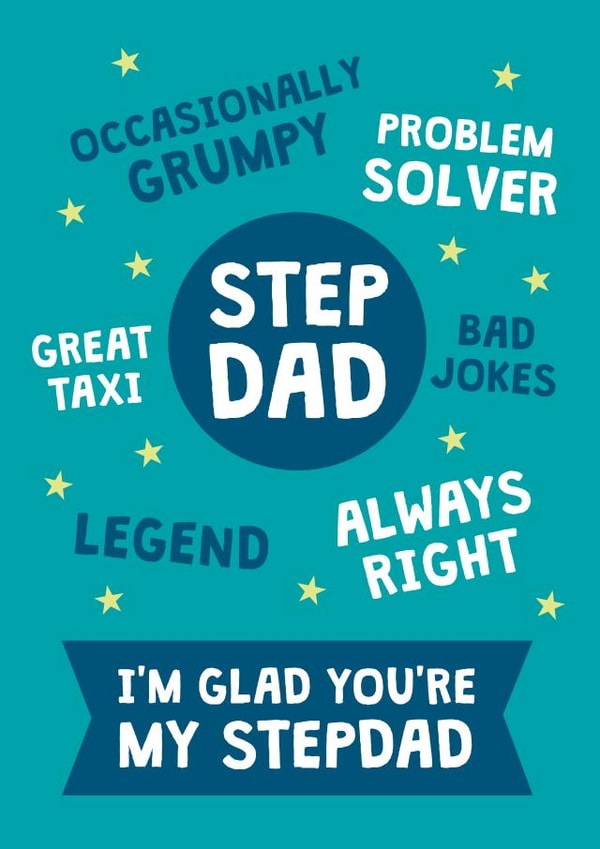 occasionally grumpy Father's Day Card 4110 created by Cookie Design