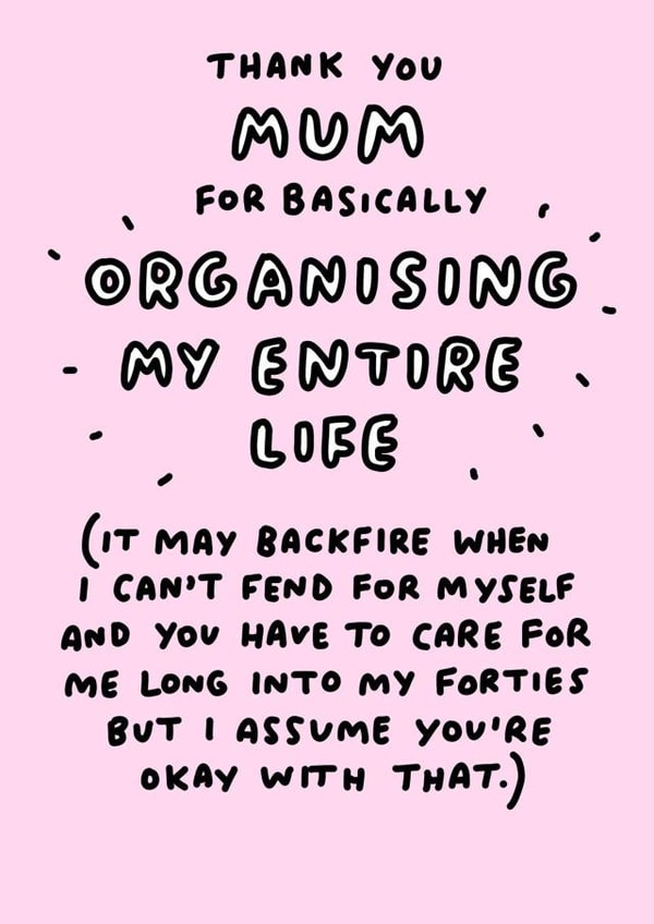 basically organising Mothers Day Card 27623 created by Veronica Dearly