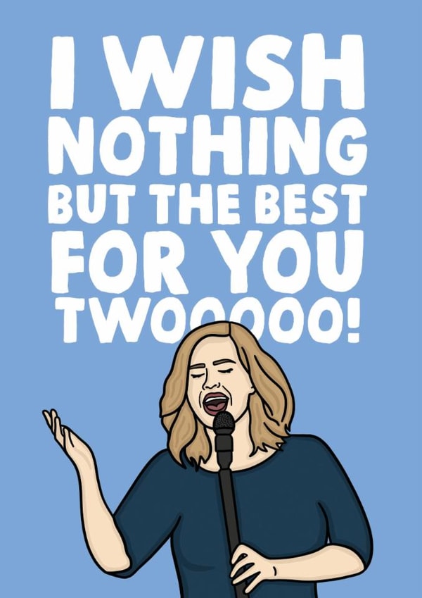Adele Valentine's day card created by Studio Doodles