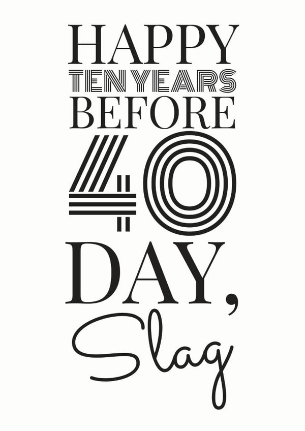 30 thirty Birthday Card 31844 created by Troy Pickering