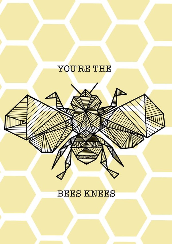 bees knees Card 39014 created by DaisyPip Prints